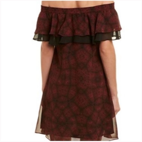 🆕 Sam Edelman off shoulder snake print knee length pullover shift dress … - Picture 3 of 10